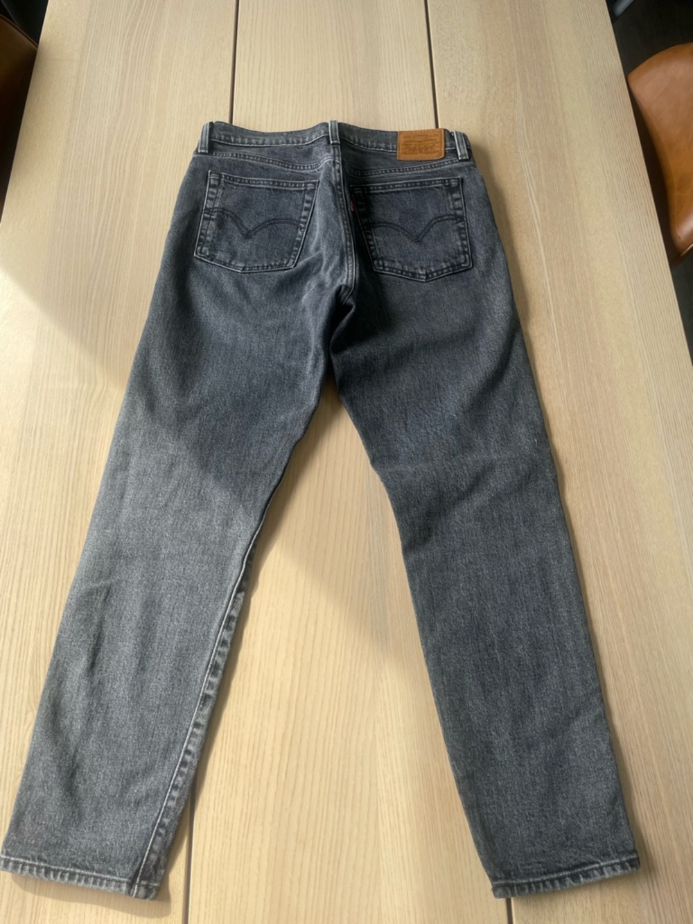 Levi’s Wedgie Black Wash Straight Jeans size 28 Levi ladies denim jeans - Picture 9 of 10